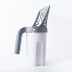 Portable All-in-One Cat Litter Scoop with Built-in Waste Bag System