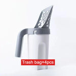 Portable All-in-One Cat Litter Scoop with Built-in Waste Bag System
